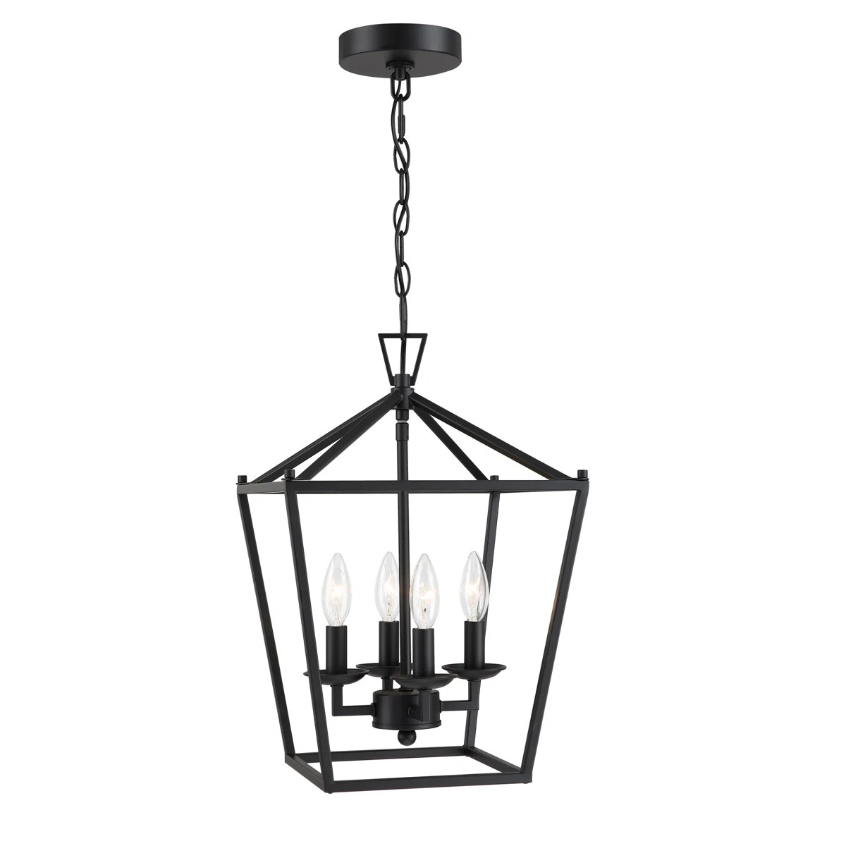 Duward 4 - Light Dimmable Lantern Chandelier | Wayfair North America