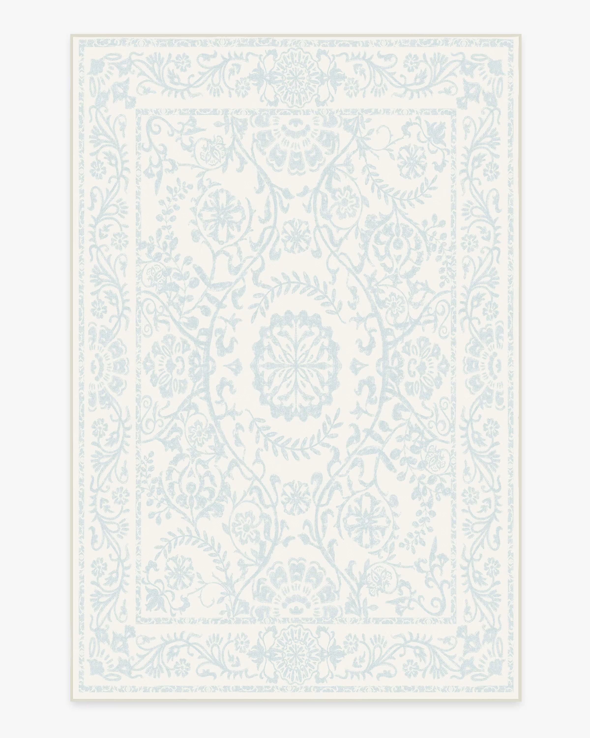 Delphina Powder Blue Rug | Ruggable