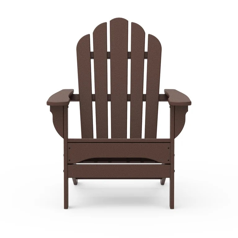Better Homes & Gardens Southlake Outdoor Flowerback Adirondack Chair, All-Weather HDPE, Patio Sea... | Walmart (US)