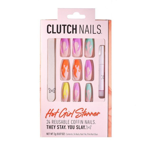 Clutch Nails Press-On Fake Nails - 24ct | Target