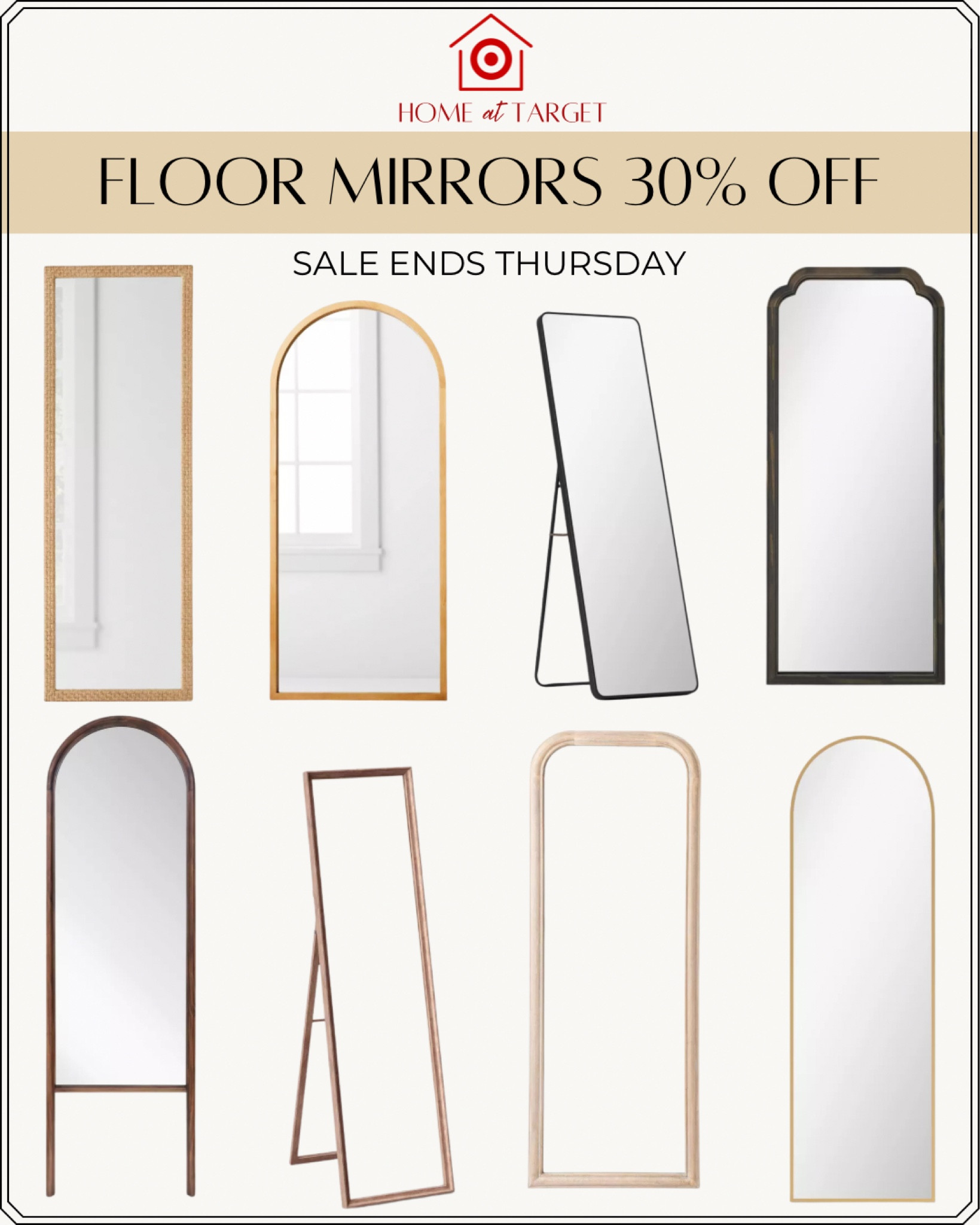 Cheval mirror hot sale target