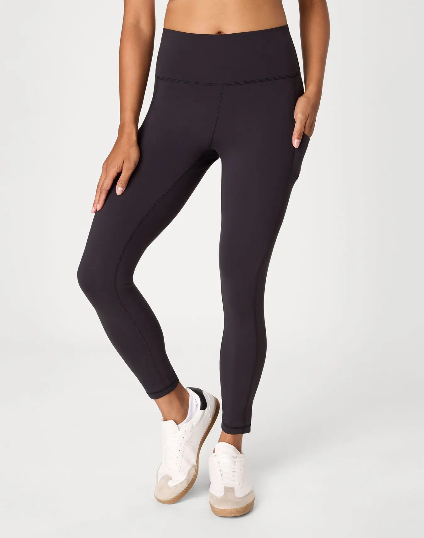 Hanes Moves Women’s 7/8 Leggings with Pockets #SP168 | Hanes.com