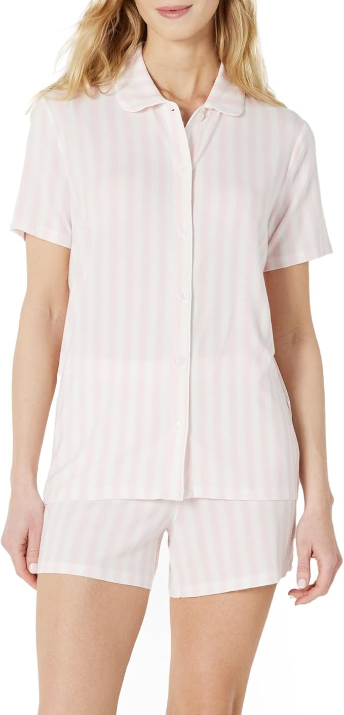 Amazon Essentials x Sofia Grainge Mommy and Me Short Sleeve Pajama Set | Amazon (US)