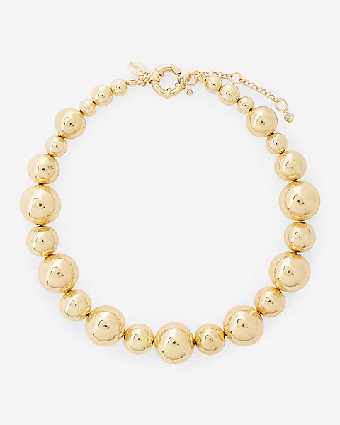 Oversized Ball Necklace | Express