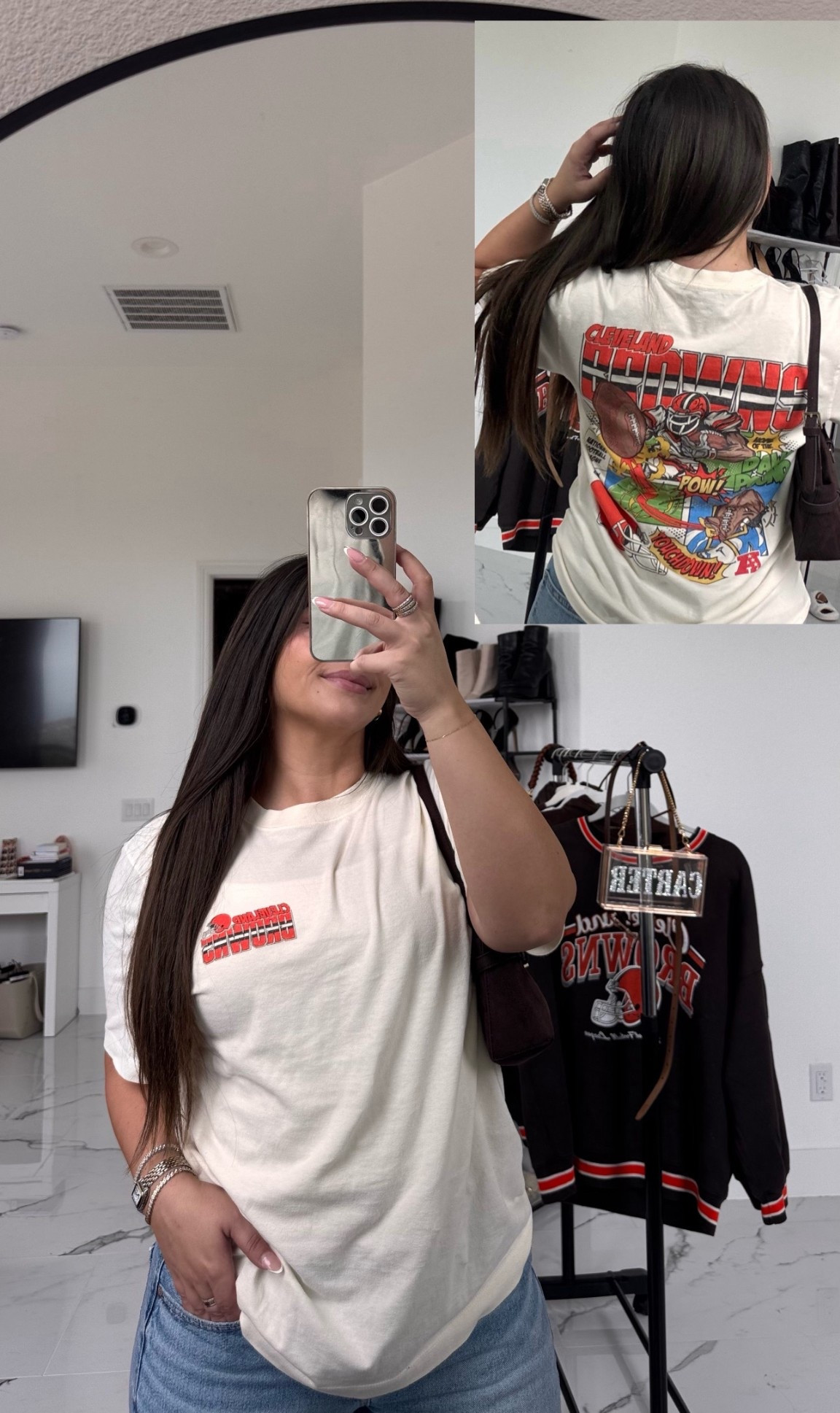 If you’re looking for nfl pieces to rep your favorite football team this season, you have to check out these!!! They have so many graphic tees, sweaters, jackets, hoodies etc!!! 

#LTKFindsUnder50 #LTKStyleTip #LTKFindsUnder100