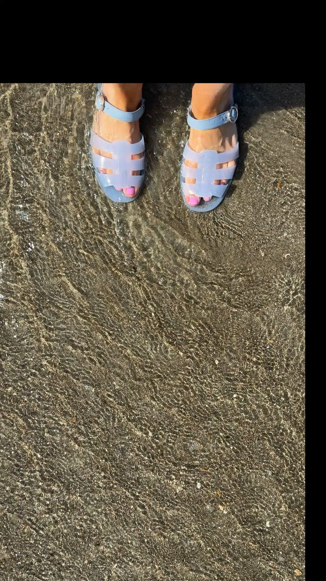 the best summer sound 
cute summer jelly sandals I love - also love the gold glitter

#LTKgrwm #LTKootd #LTKdayinmylife