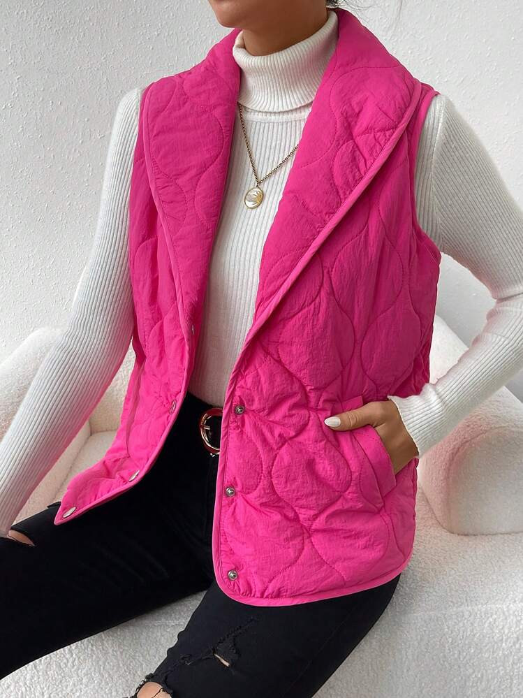 Bodywarmer Pink | SHEIN