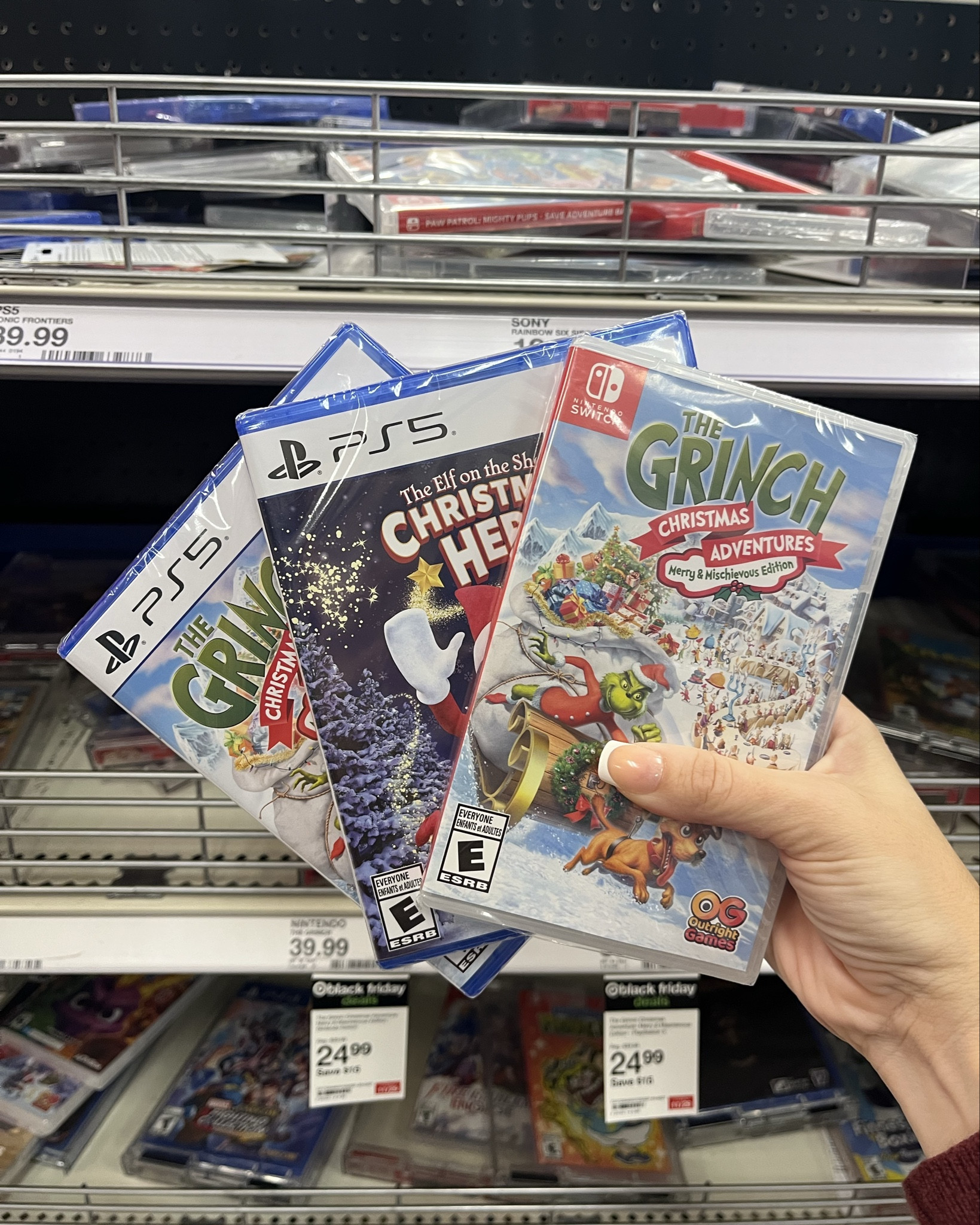 Up to 55% off video games for cyberweek at target! 

#LTKGiftGuide #LTKmomlife #LTKCyberWeek