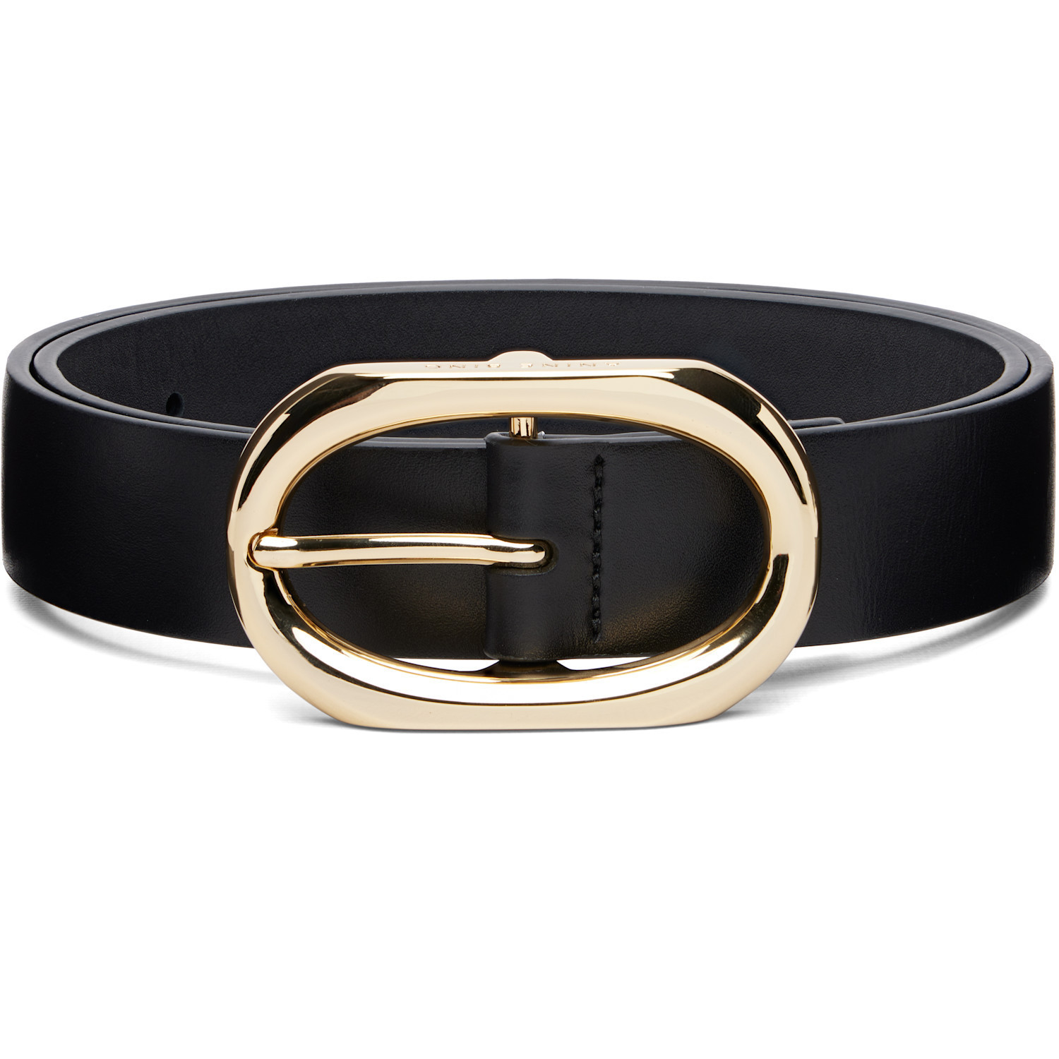 ANINE BING Black Signature Link Belt | SSENSE
