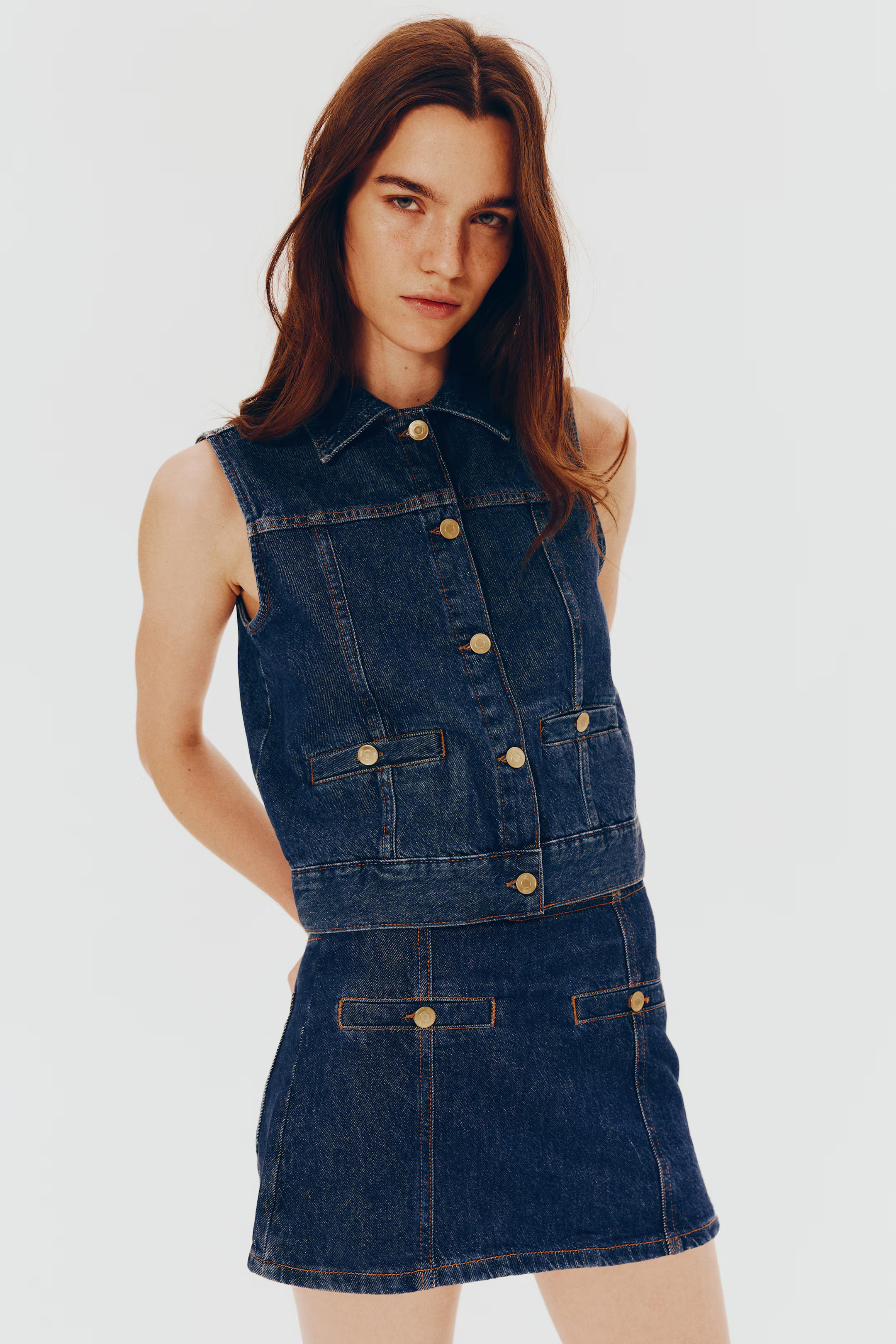 Chaleco denim | H&M (FR, IT, ES, PT, BE)