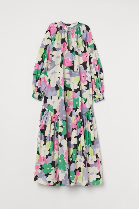 Robe caftan en coton | H&M (FR, IT, ES, PT, BE)