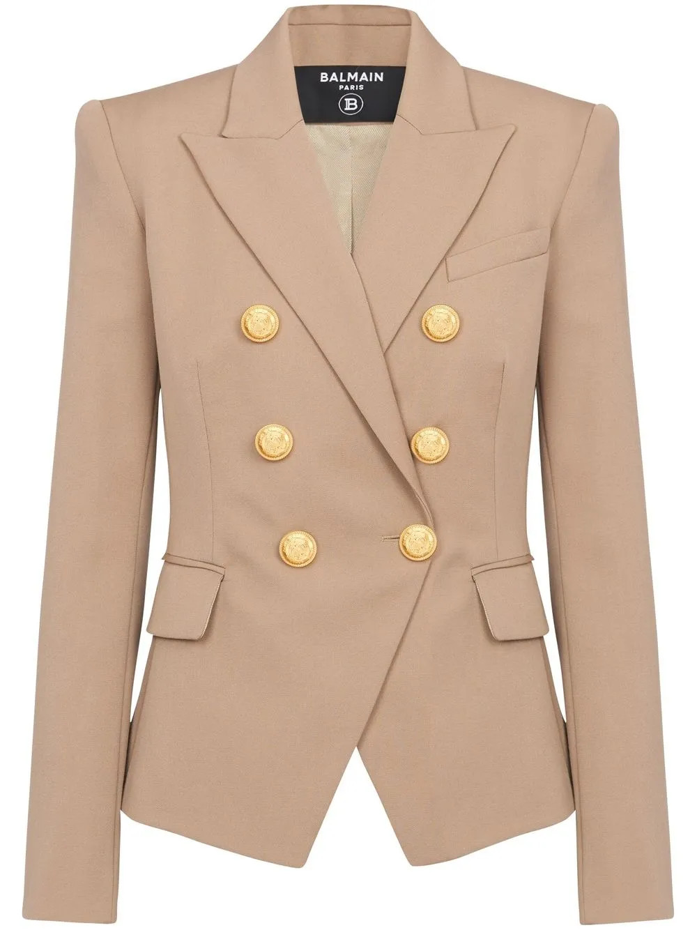 Balmain double-breasted Wool Blazer  - Farfetch | Farfetch Global