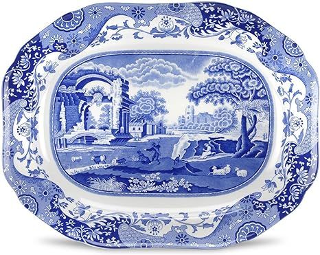 Spode Blue Italian Oval Platter | Amazon (US)