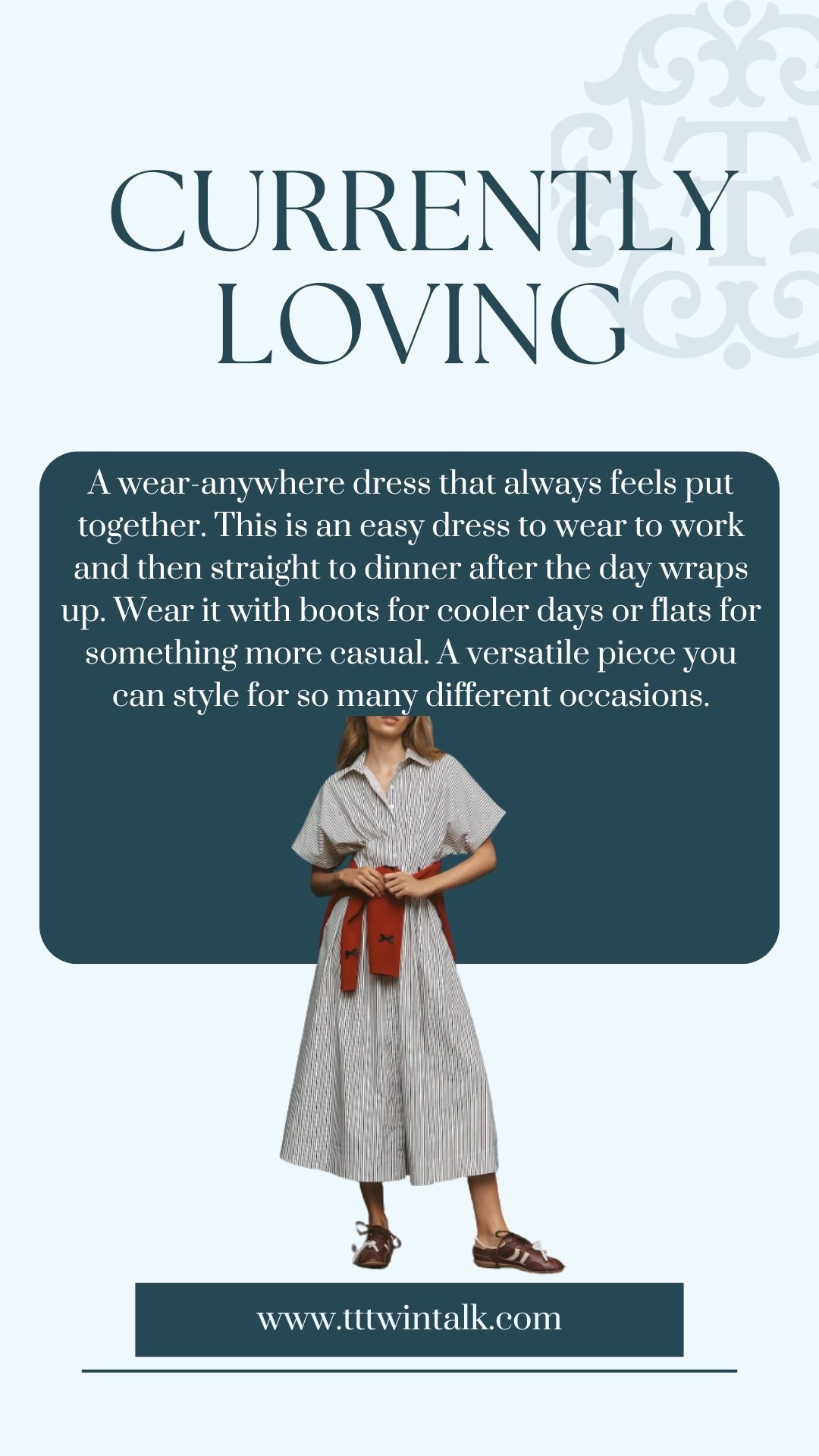 A wear-anywhere dress that always feels put together. This is an easy dress to wear to work and then straight to dinner after the day wraps up. Wear it with boots for cooler days or flats for something more casual. A versatile piece you can style for so many different occasions.

#LTKMidsize #LTKSeasonal #LTKOver40