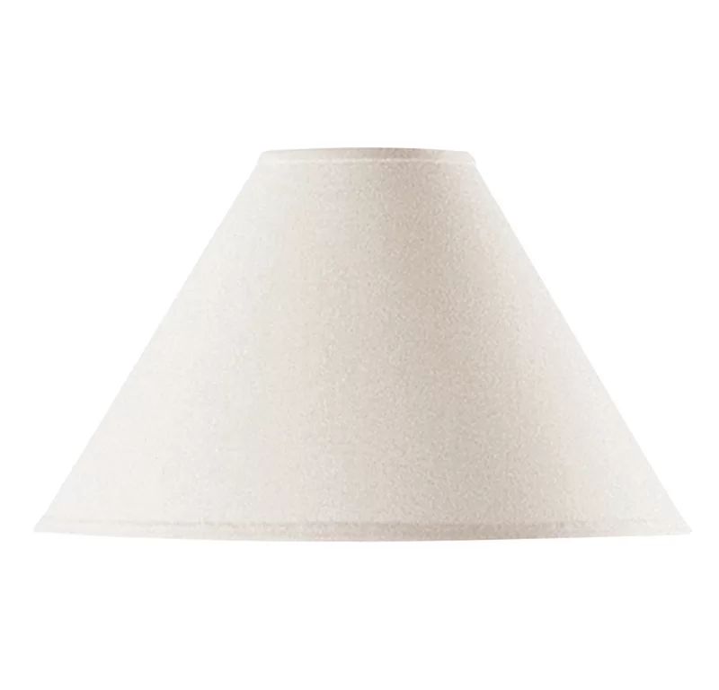 12" H x 18" W Fabric Empire Lamp Shade ( Spider ) in Off-White | Wayfair North America