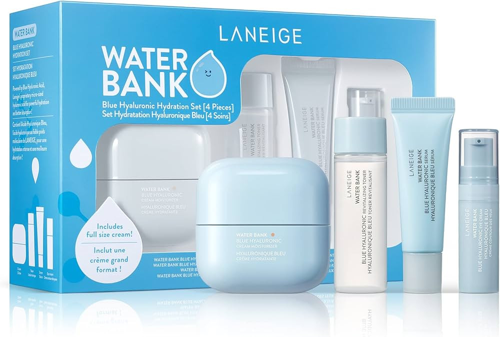 LANEIGE Water Bank Blue Hyaluronic Cream Moisturizer: Hydrate and Nourish | Amazon (US)