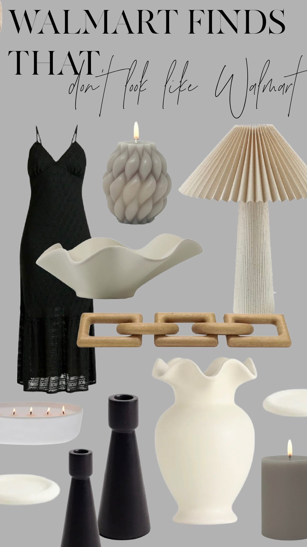 These Walmart finds look anything but budget—including this stunning dress for under $20. With sculptural shapes, cozy textures, and elevated neutrals, every piece feels designer without the price tag. Tap to shop my curated picks before they’re gone!

#LTKHome #LTKFindsUnder50 #LTKStyleTip