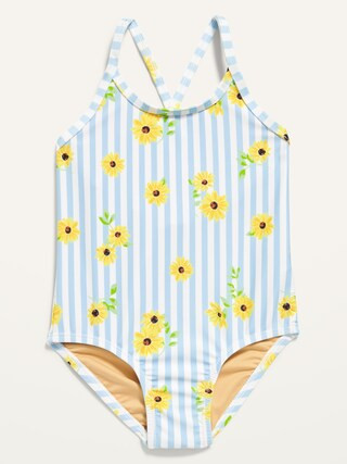 Printed One-Piece Swimsuit for Toddler Girls | Old Navy (CA)
