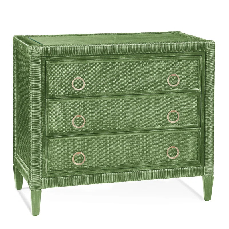 Sabal Bay 3 Drawer 36" W Rattan Standard Dresser/Chest | Wayfair North America