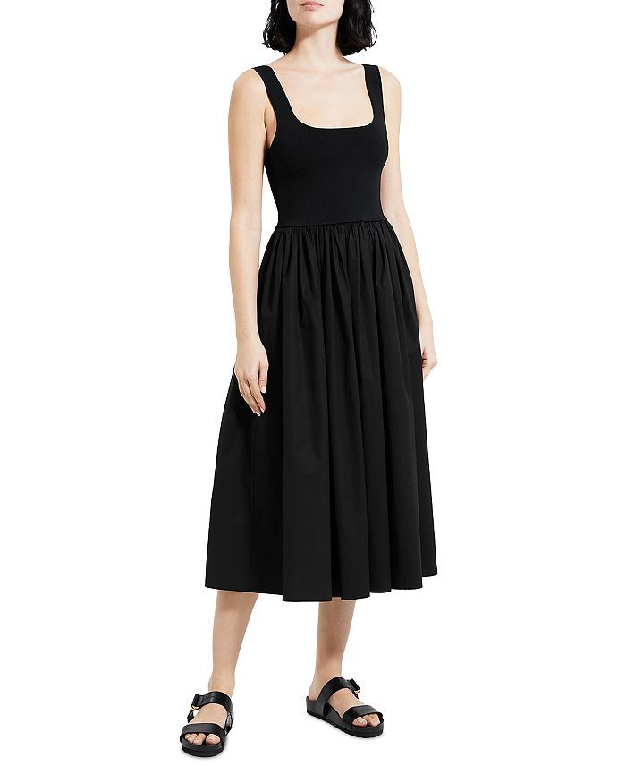 Sleeveless Square Neck Dress | Bloomingdale's (US)