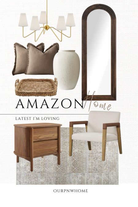 Latest Amazon home finds I’m loving!

Arched floor mirror, wood framed mirror, moody home, neutral home, washable area rug, neutral area rug, wood accent table, side table, end table, nightstand, bedside table, accent chair, woven tray, home decor, brown throw pillows, fringe accent pillows, chandelier, lighting fixture, white vase

#LTKHome #LTKStyleTip