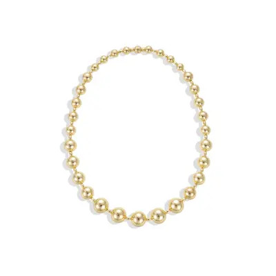 Stella & Dot Sienna Graduated Beaded Necklace in Gold at Nordstrom, Size 18 | Nordstrom