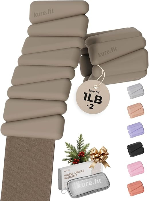 Pilates Weight | Wrist & Ankle Weights for Women | Weighted Bangles | 1LB/ 2LB Each (Set of 2) | Amazon (US)