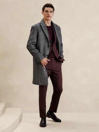 Tailored-Fit Twill Suit Trouser | Banana Republic Factory