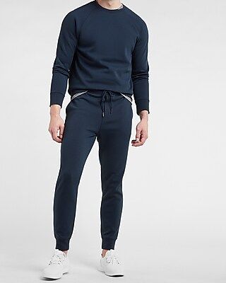 Solid Soft Double Knit Jogger Pant | Express