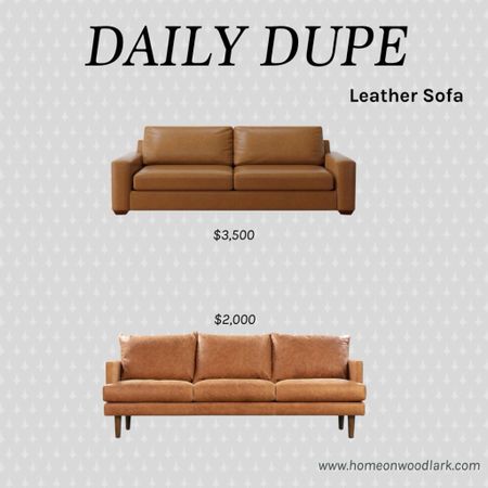A camel covered leather couch never goes out of style.  

Poly and Bark sofa.  Pottery Barn leather sofa.  Family room furniture.  

#LTKhome #LTKstyletip