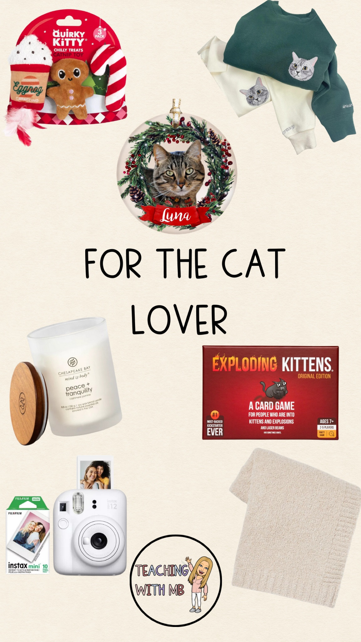Perfect gifts for any cat lover! Spoil your cat and your friends 🐈😻


Gift guide for her gift guide for him gift guide for cat lovers 
Furry friends 
Gifts for your pet

#LTKCyberWeek #LTKHoliday #LTKGiftGuide