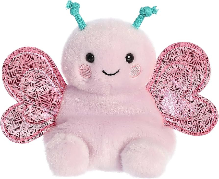 Aurora® Adorable Palm Pals™ Petunia Butterfly™ Stuffed Animal - Fun Collectible Plush for Ki... | Amazon (US)