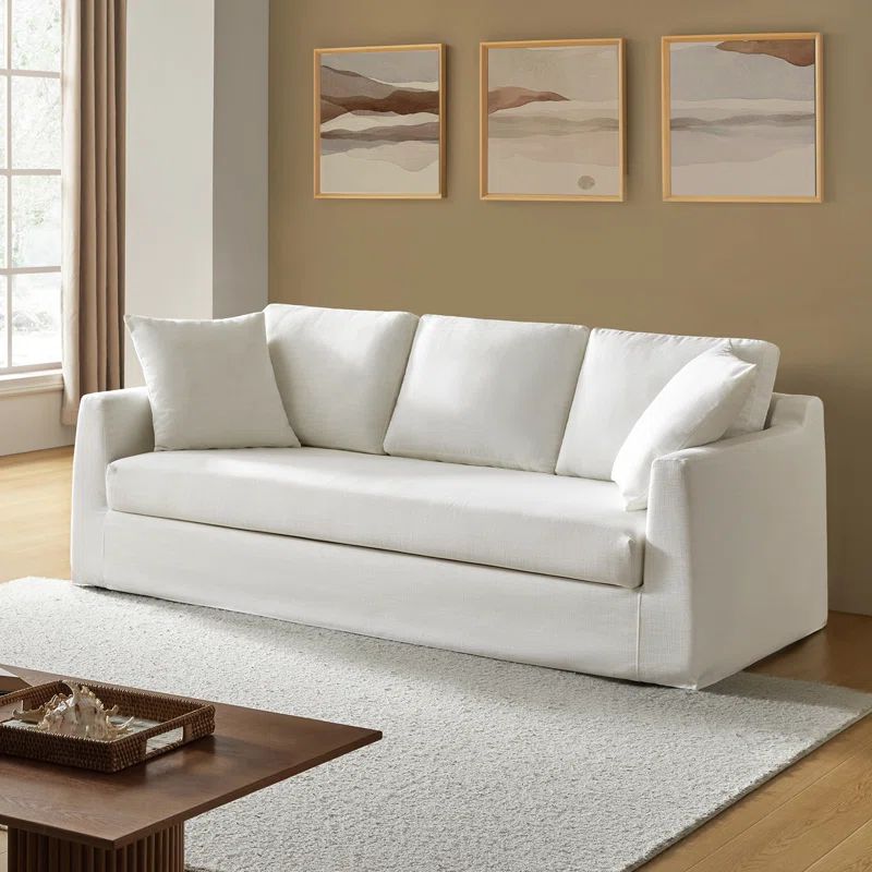 Wade Logan® Reinoso 85" Slipcovered Sofa & Reviews | Wayfair | Wayfair North America