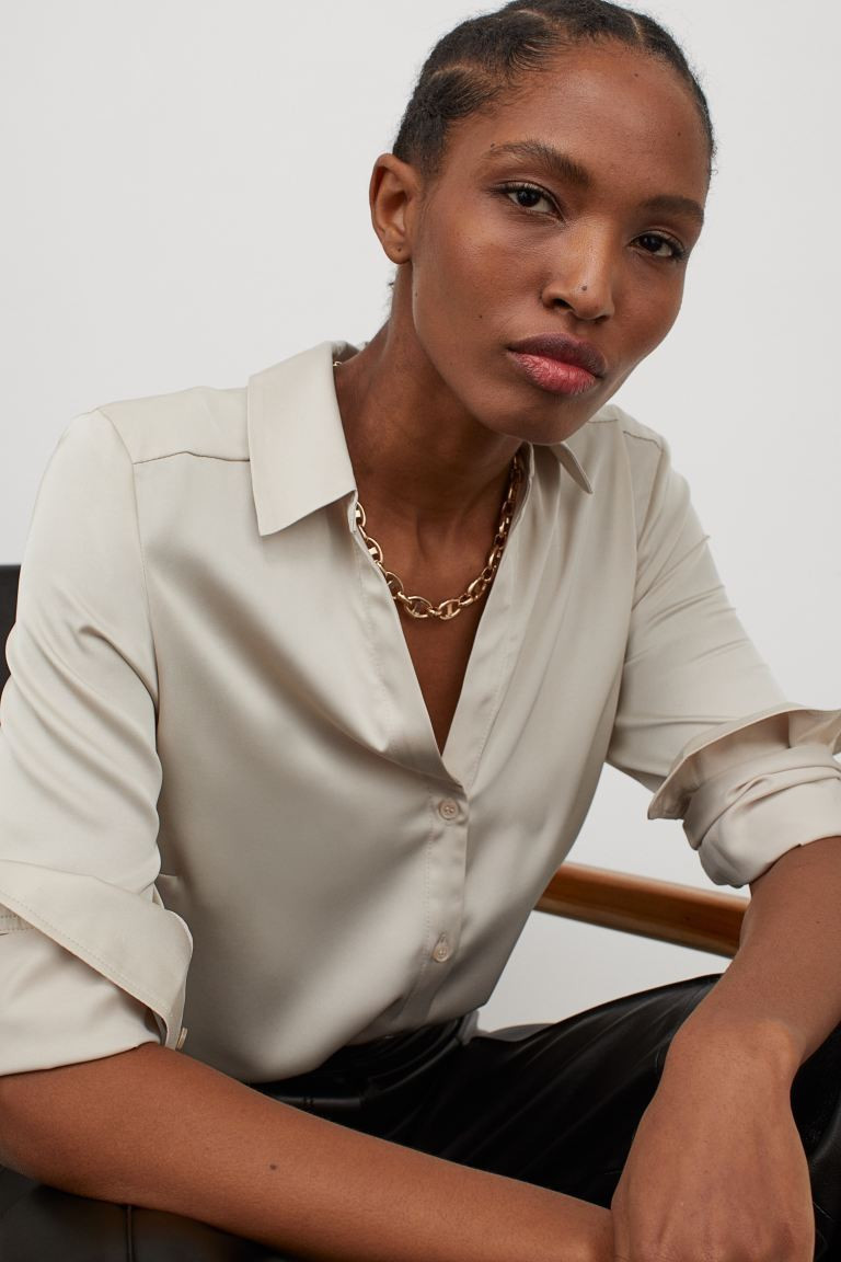 V-neck Blouse | H&M (US + CA)