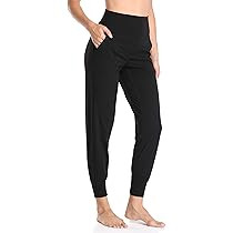 Colorfulkoala Women's High Waisted Joggers with Pockets Full Length Sweatpants & Lounge Pants | Amazon (US)