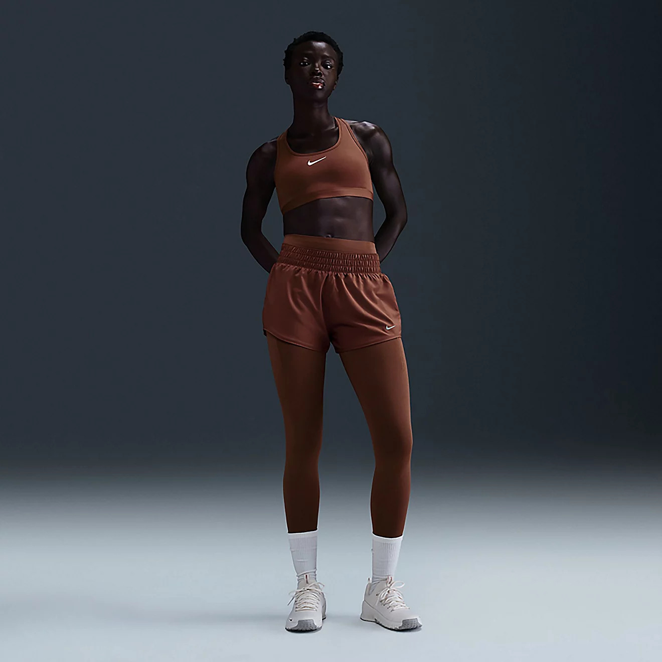 Nike Women's One Dri-FIT Mid-Rise Shorts 3in | Academy Sports + Outdoors