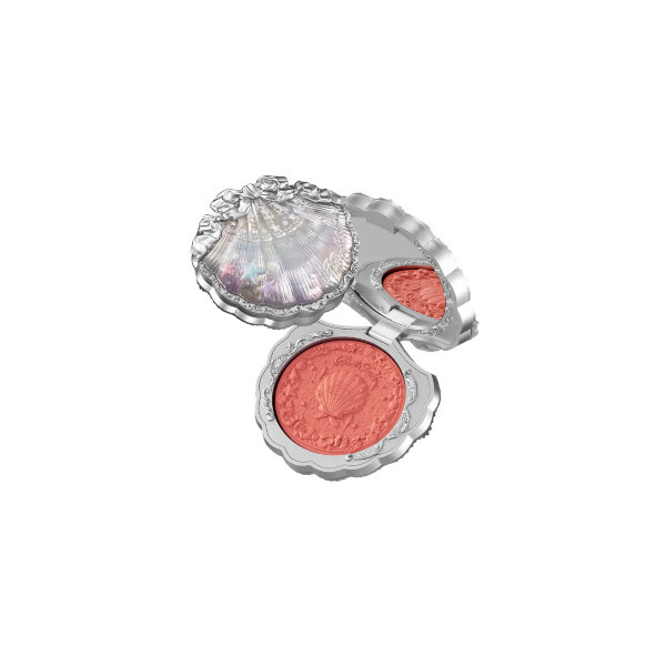 FlowerKnows - Shell's Jewel Silk Satin Blush - 5g - S01 Sunkissed Coral | Stylevana