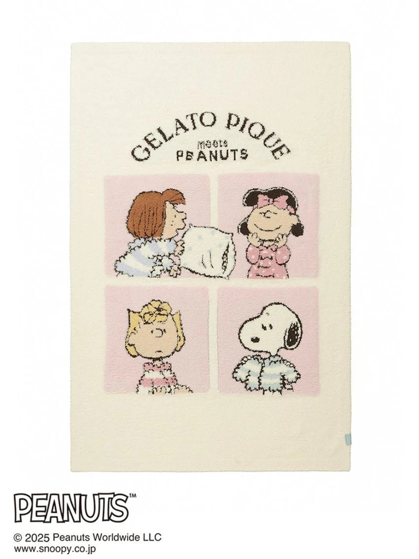 [PEANUTS] Original Art Blanket | Gelato Pique
