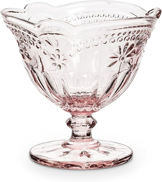 Abbott Collection 27-Desiree/Dessert Flower Pedestal Dish-Pink-4" H, Standing Cow | Amazon (US)