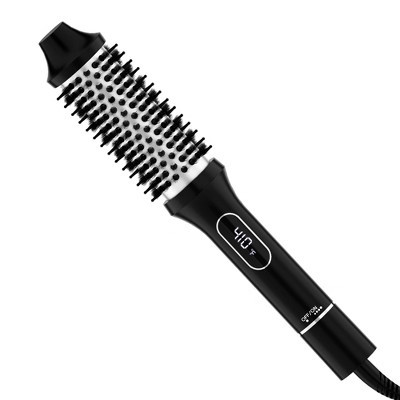 Nicebay Thermal Brush, Heated Round Brush Blow Dryer, Curling Iron Brush, 1.5 inch Electric Curl Wand, Curly Hair Brush, Blowout Brush Silver | Target