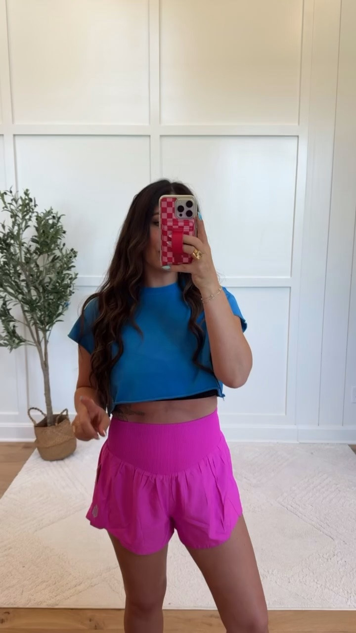The best Free People shorts ever! 🤍 So comfy, flattering, and available in so many gorgeous colors. You'll want more than one pair—they're a summer staple! #freepeople