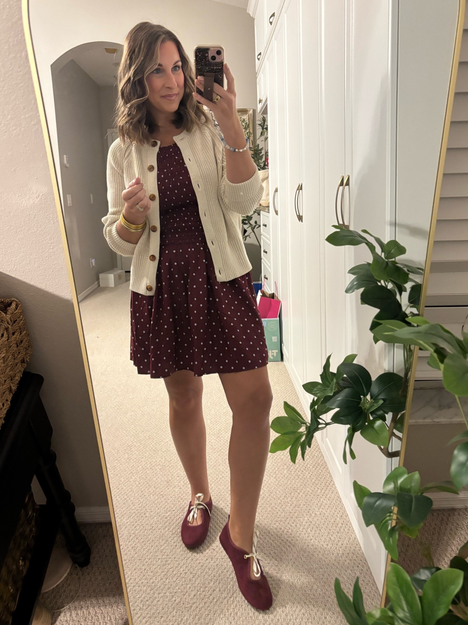 Teacher work dress- so comfy & loving the polka dots 🫶🏻

TTS: medium

#LTKootd #LTKgrwm #LTKWorkwear