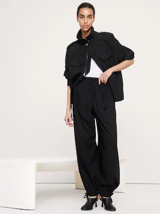 Lightweight Cotton Balloon Pant | Banana Republic (CA)