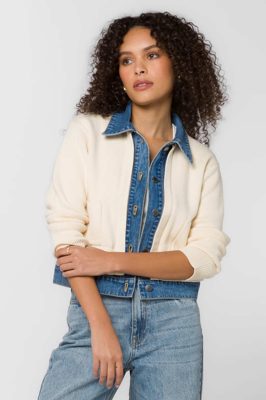 Francis Ivory Cardigan | Velvet Heart Clothing