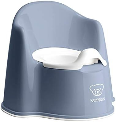 BabyBjörn Potty Chair, Deep Blue/White | Amazon (US)