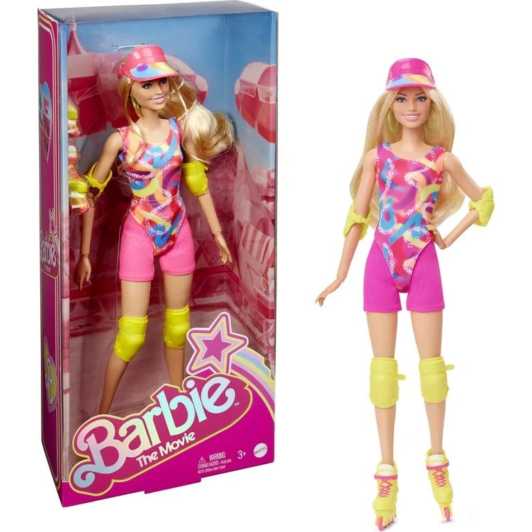 Barbie The Movie Collectible Doll, Margot Robbie as Barbie in Inline Skating Outfit - Walmart.com | Walmart (US)