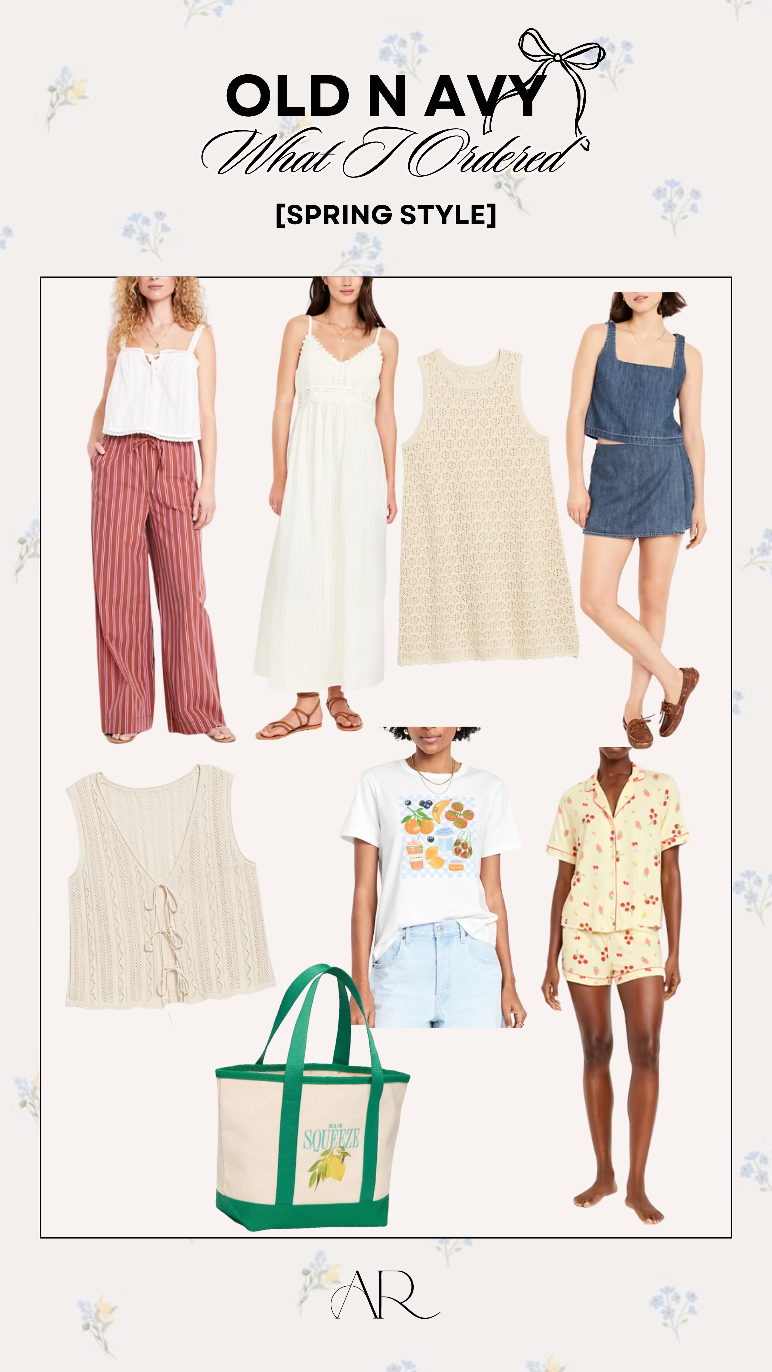 My recent Old Navy order! So excited about this one, Old Navy has the best spring basics. 

Affordable spring outfits, mom outfits, millennial style 

#LTKMidsize #LTKFindsUnder50 #LTKStyleTip