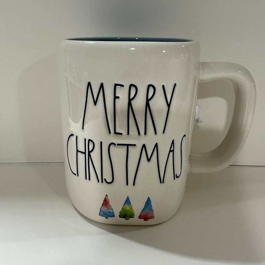 Rae Dunn MERRY CHRISTMAS MERRY Mug - Ceramic - Christmas | Amazon (US)
