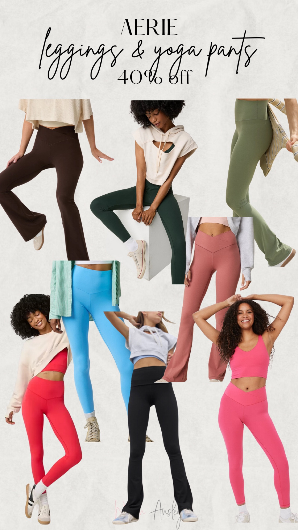 Shop leggings and pants from Aerie up to 40% off!

Click below to shop 


#LTKStyleTip #LTKSaleAlert #LTKFindsUnder50
