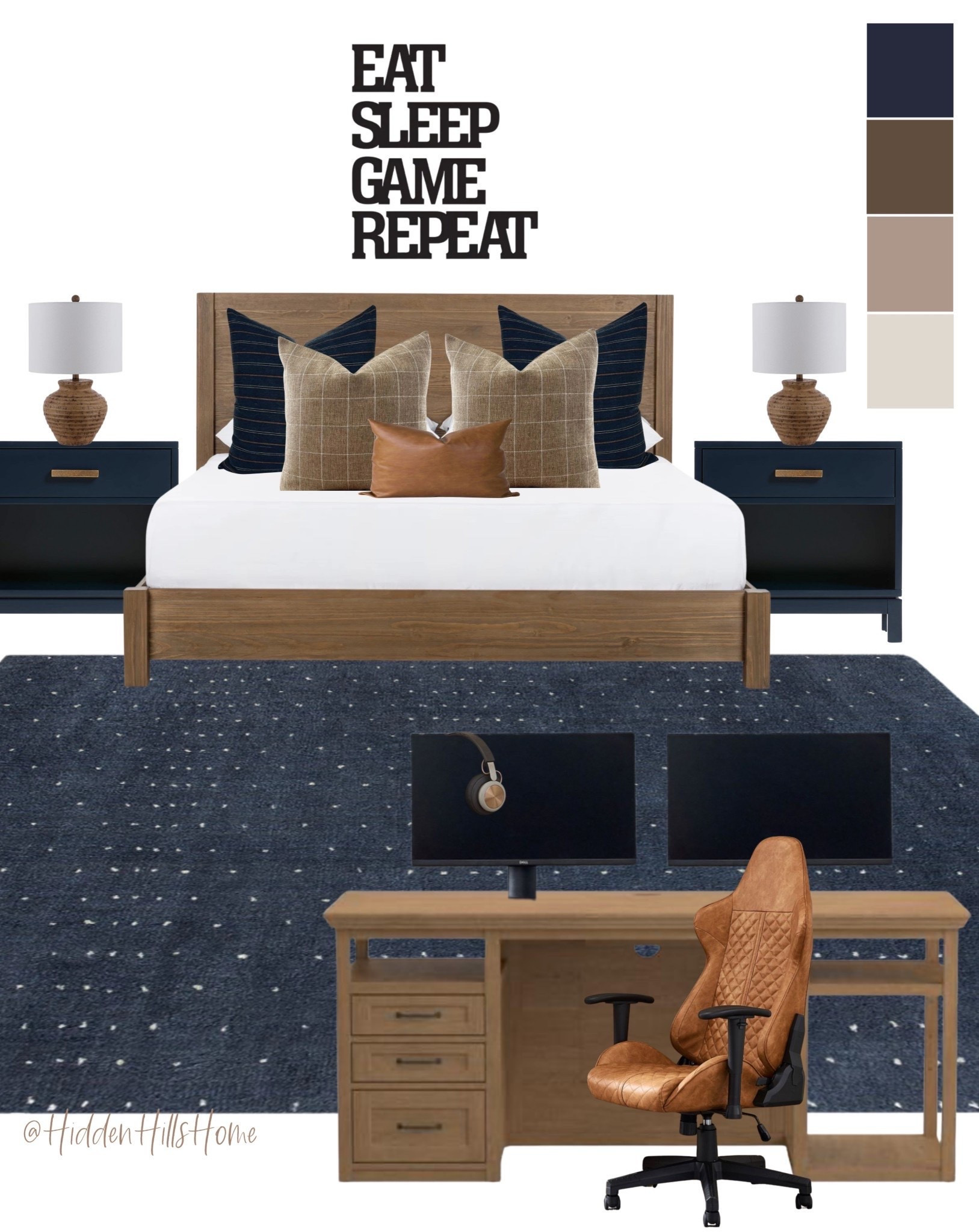Boys bedroom decor, masculine bedroom mood board, gamer bedroom, gaming decor, boys room design, home decor ideas, teen boys bedroom inspiration #boys

#LTKHome #LTKSaleAlert #LTKKids